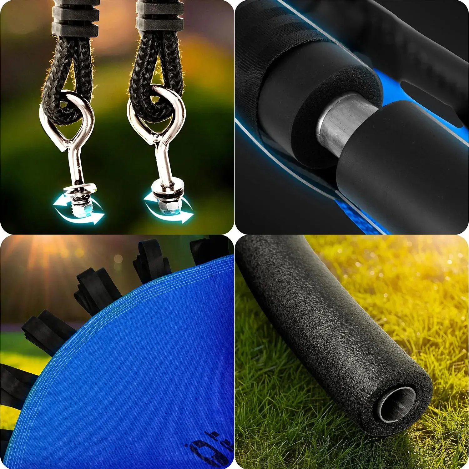 Качели-гнездо Neo Sport Swingo 110221 (Black/Blue) - 8