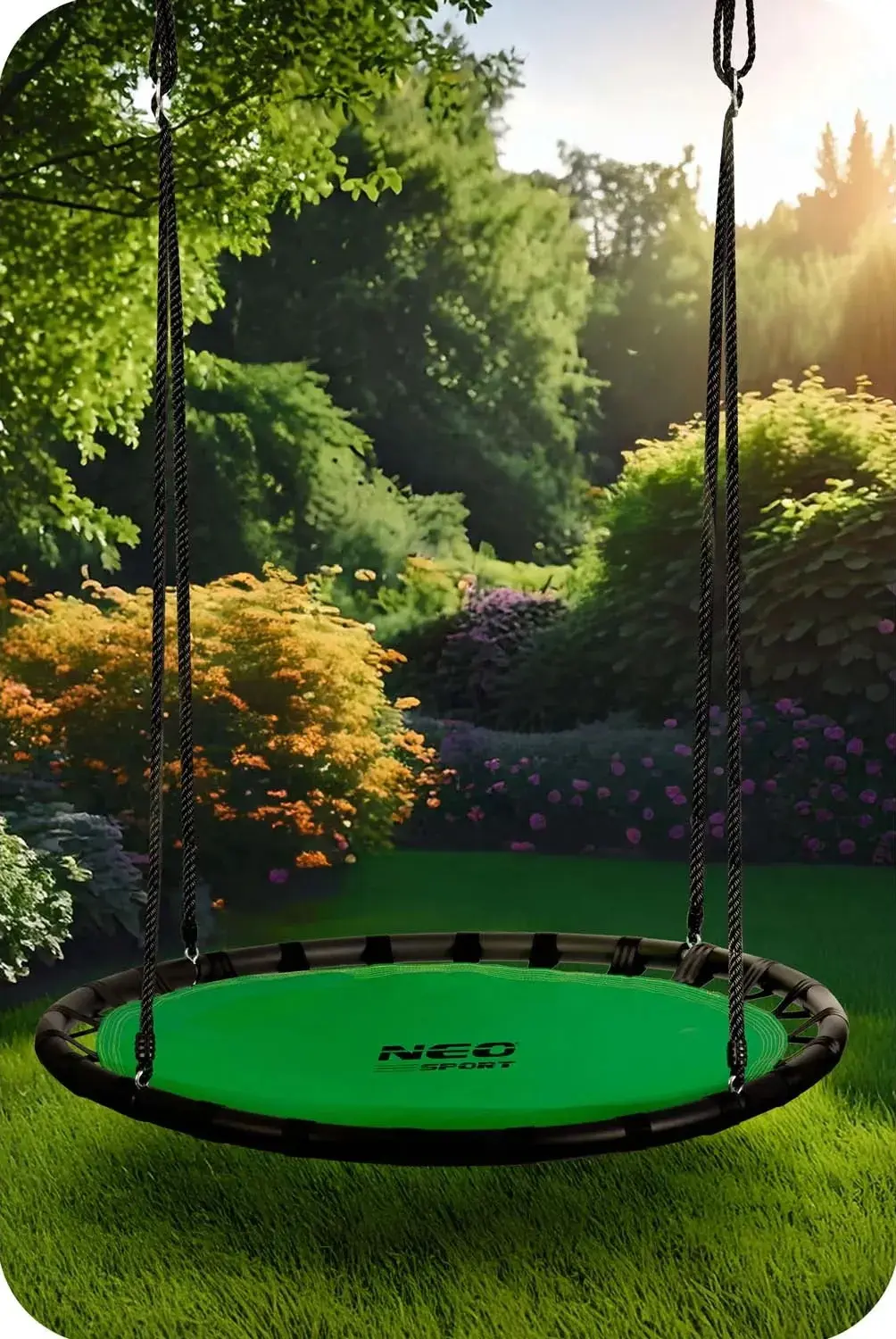 Leagăn-cuib Neo Sport Swingo 110222 (Green/Black) - 6