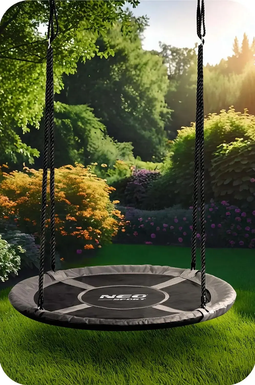 Качели-гнездо Neo Sport Swingo 110321 (Black/Grey) - 5