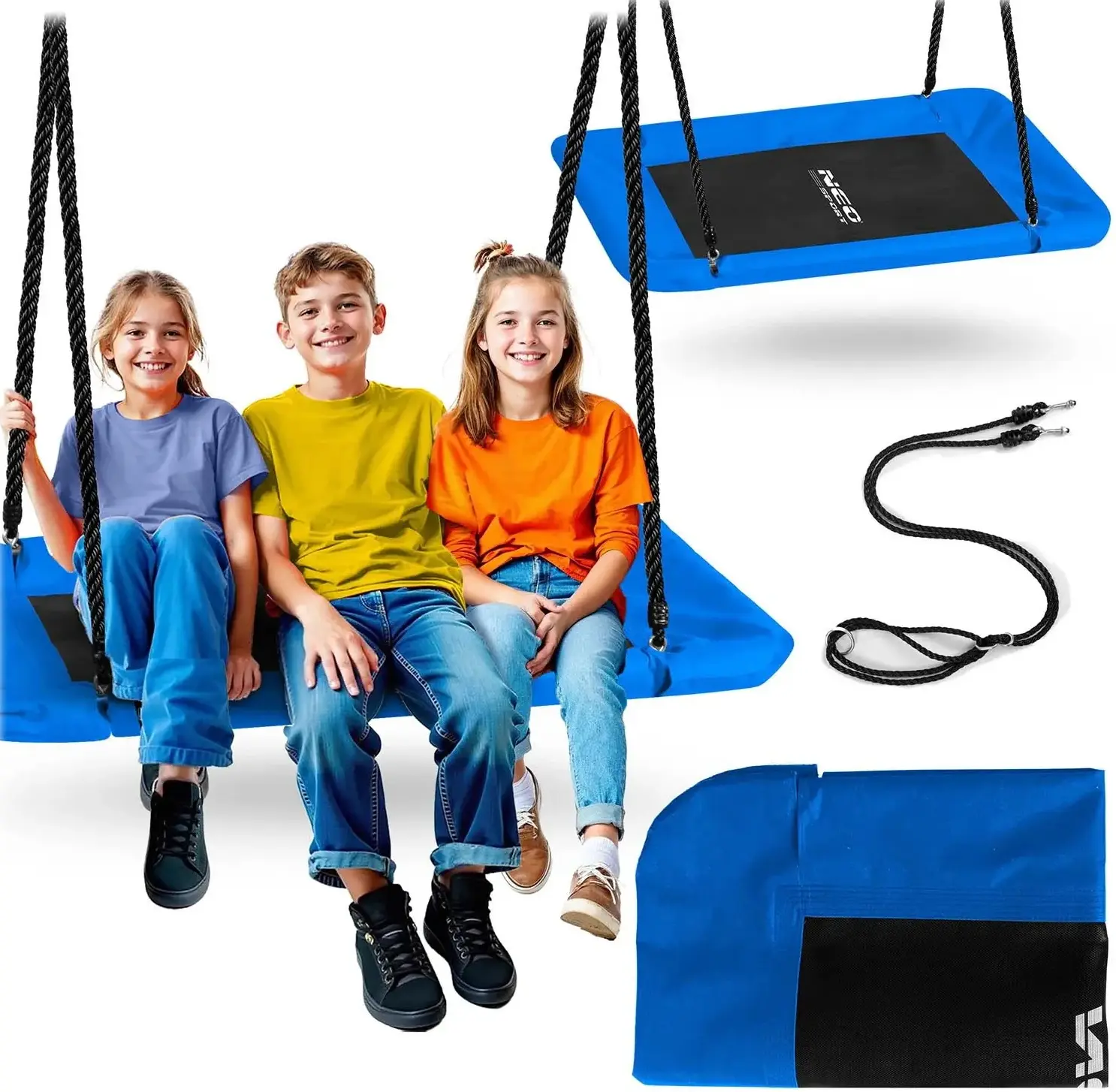 Качели-гнездо Neo Sport Swingo 110500 (Blue/Black) - 11