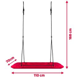 Leagăn-cuib Neo Sport Swingo2 110cm (Red/Black) Thumb