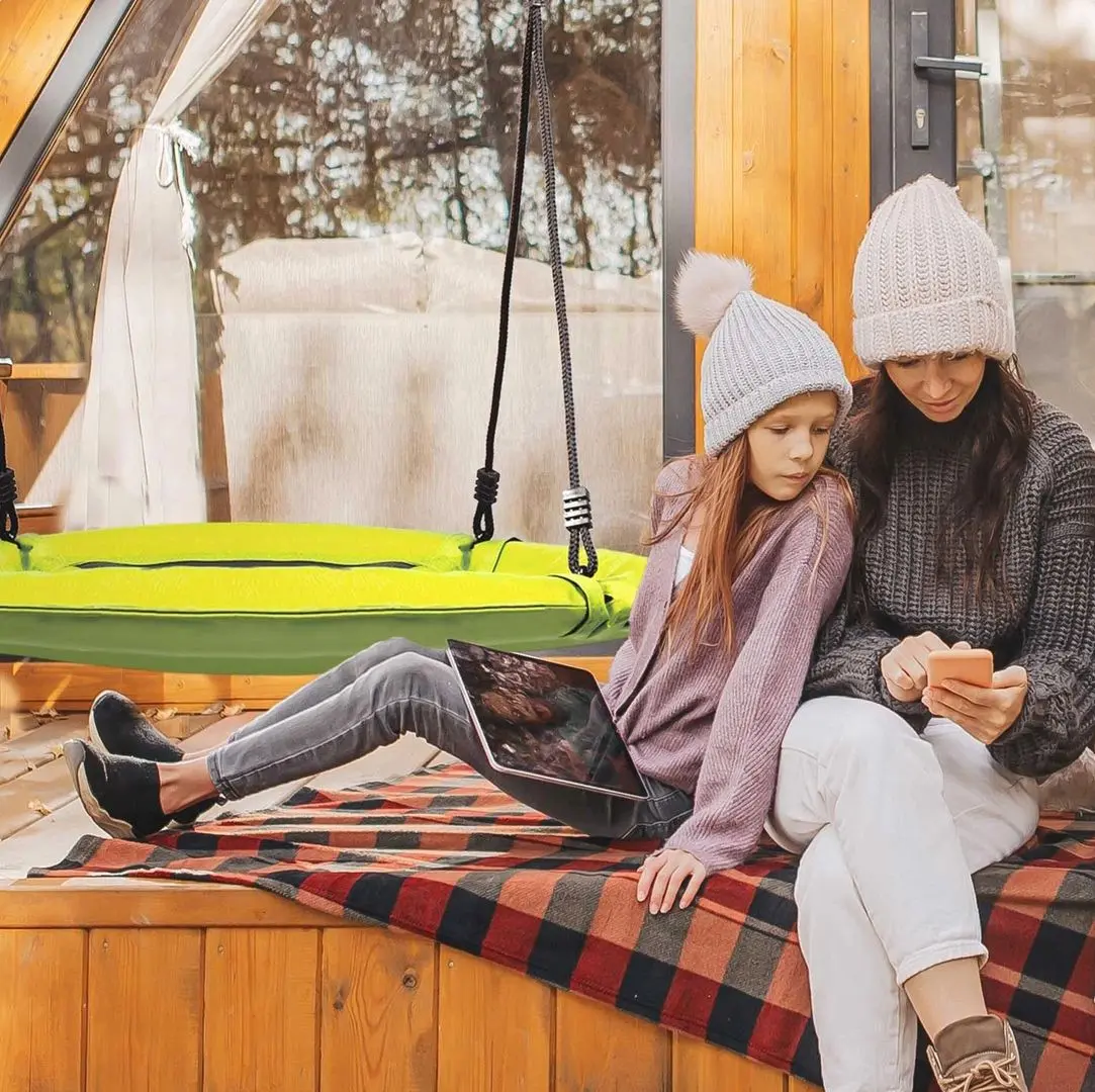 Leagan cuib Neo Sport Swingo XXL 95cm (Yellow/Black)