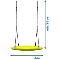 Leagan cuib Neo Sport Swingo XXL 95cm (Yellow/Black) Thumb