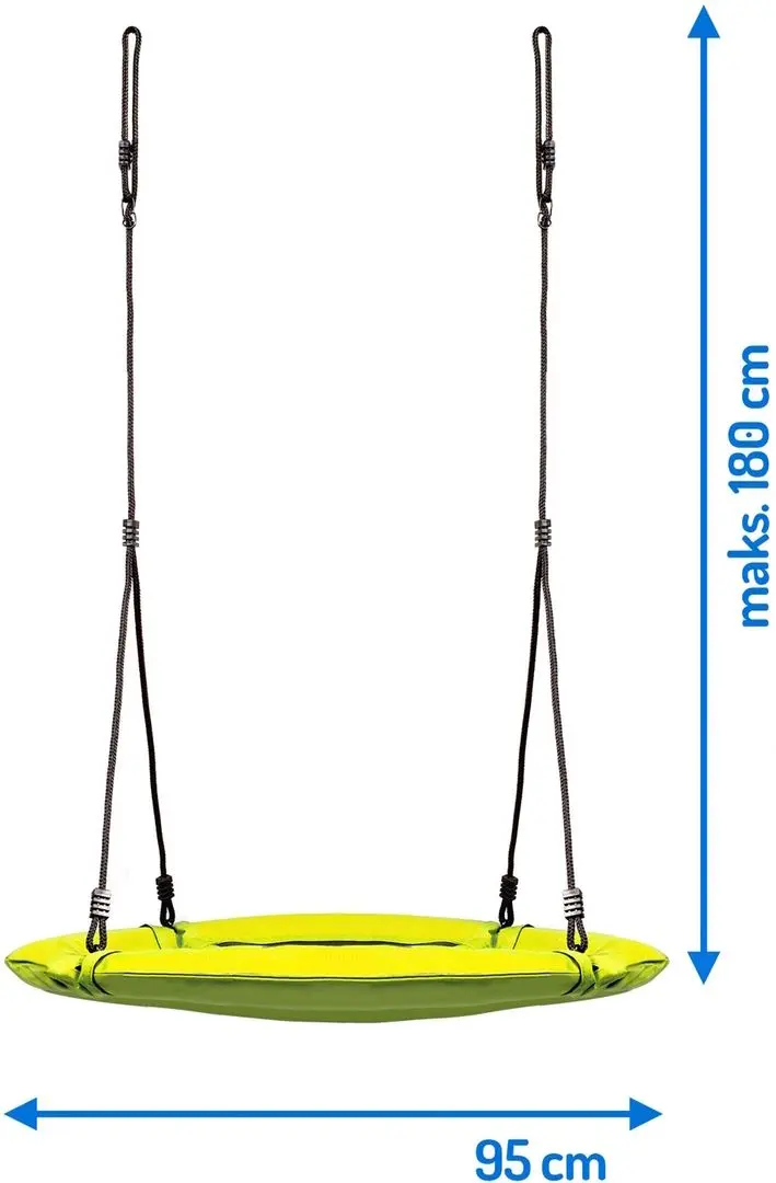 Leagan cuib Neo Sport Swingo XXL 95cm (Yellow/Black)