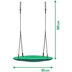 Leagan cuib Neo Sport XXL (Green/Black) Thumb