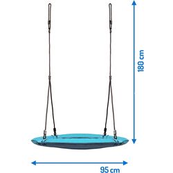 Leagan cuib Neo Sport XXL (Turquoise/Black) Thumb