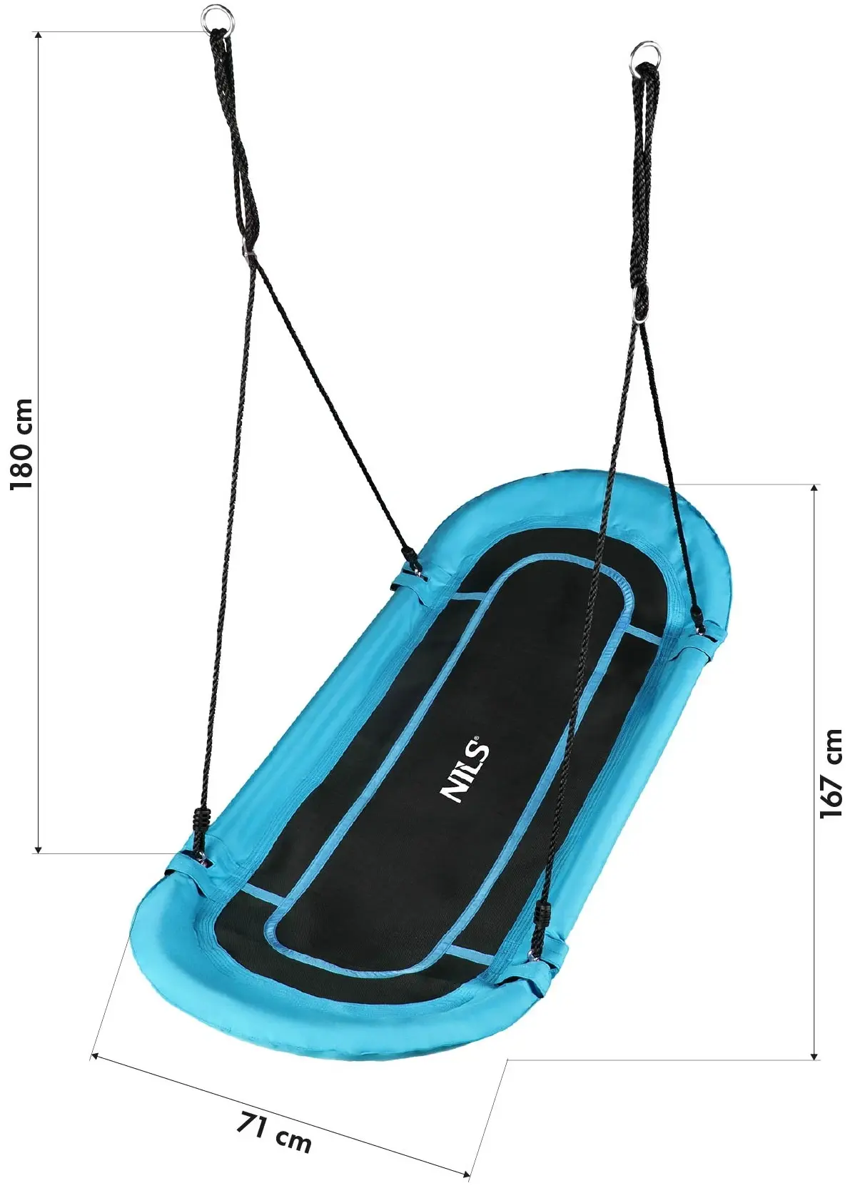 Качели-гнездо Nils Camp NB5044 (Turquoise/Black) - 5