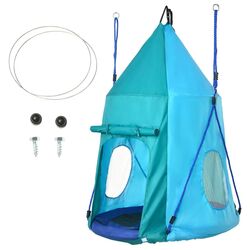 Leagan-cuib Outsunny 344-055V00BU (Blue) Thumb