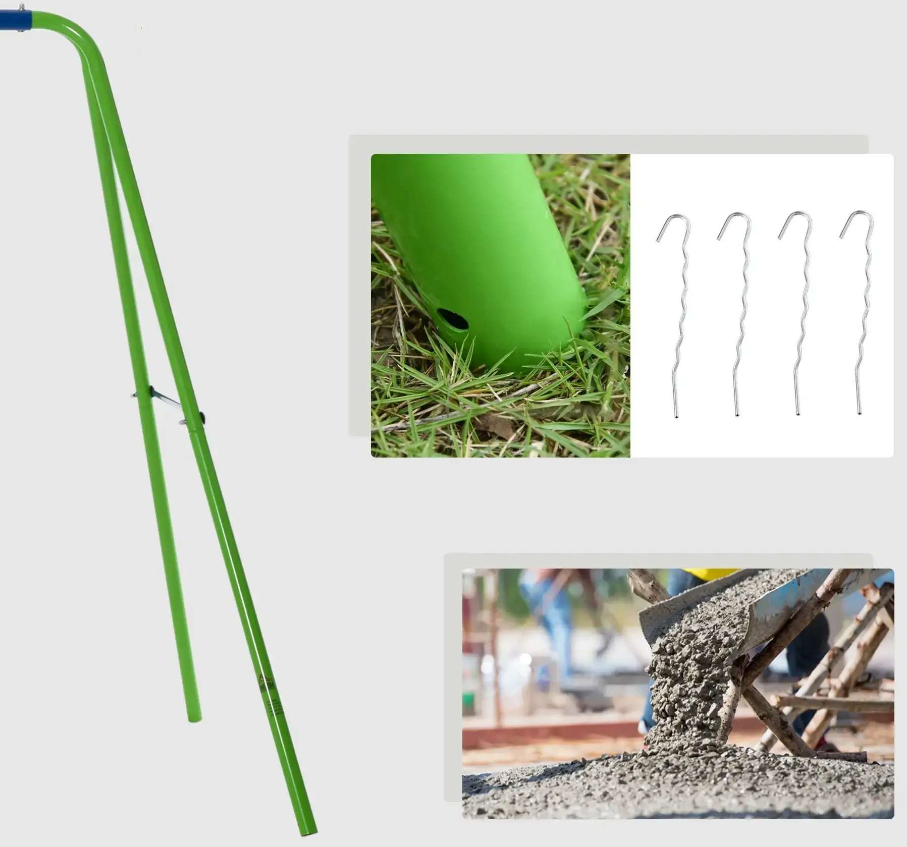 Leagan Outsunny 344-035 (Green/Blue) - 5