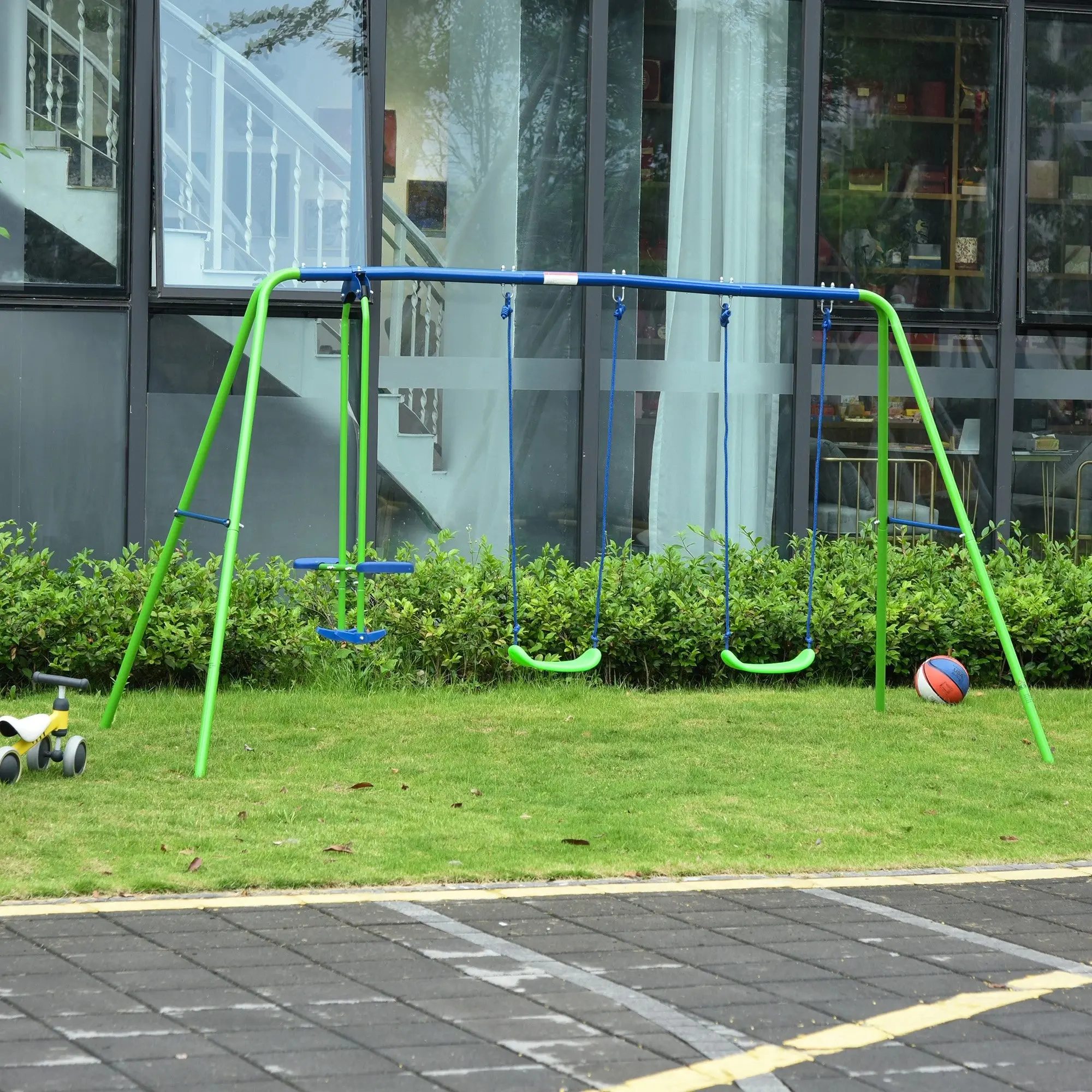 Leagan Outsunny 344-035 (Green/Blue) - 9