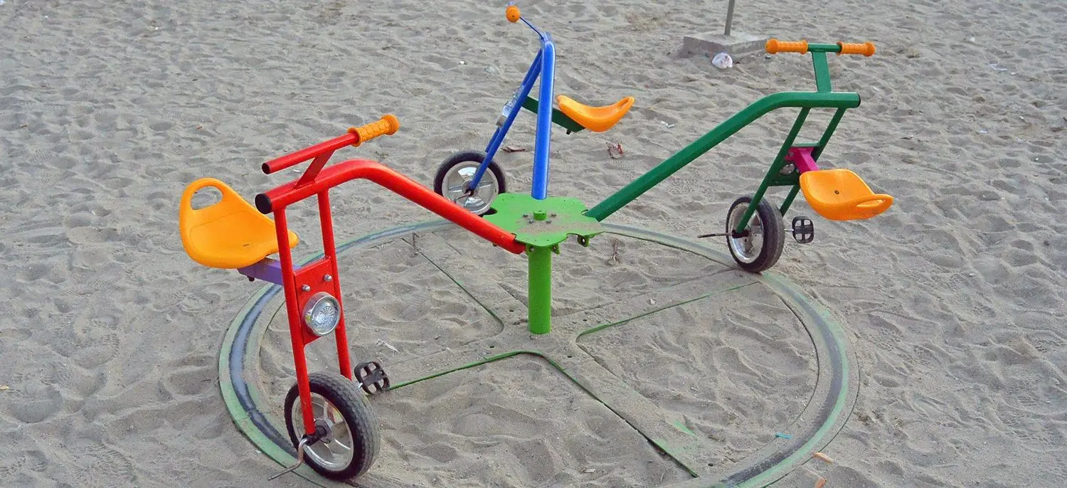 Carusel pentru copii Pilsan Tropical Bicycle 07 971