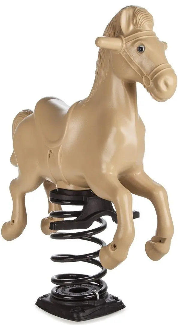 Balansoar pe arc elicoidal Pilsan Windy Horse 07-909 (Beige)