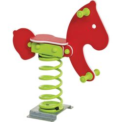 Balansoar pe arc Playpark Pony (Red/Green) Thumb