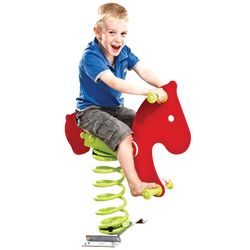 Balansoar pe arc Playpark Pony (Red/Green) Thumb