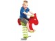 Balansoar pe arc Playpark Pony (Red/Green)