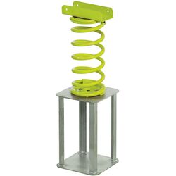 Balansoar pe arc Playpark Avion (Green/Light Green) Thumb