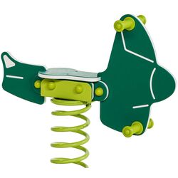 Balansoar pe arc Playpark Avion (Green/Light Green) Thumb