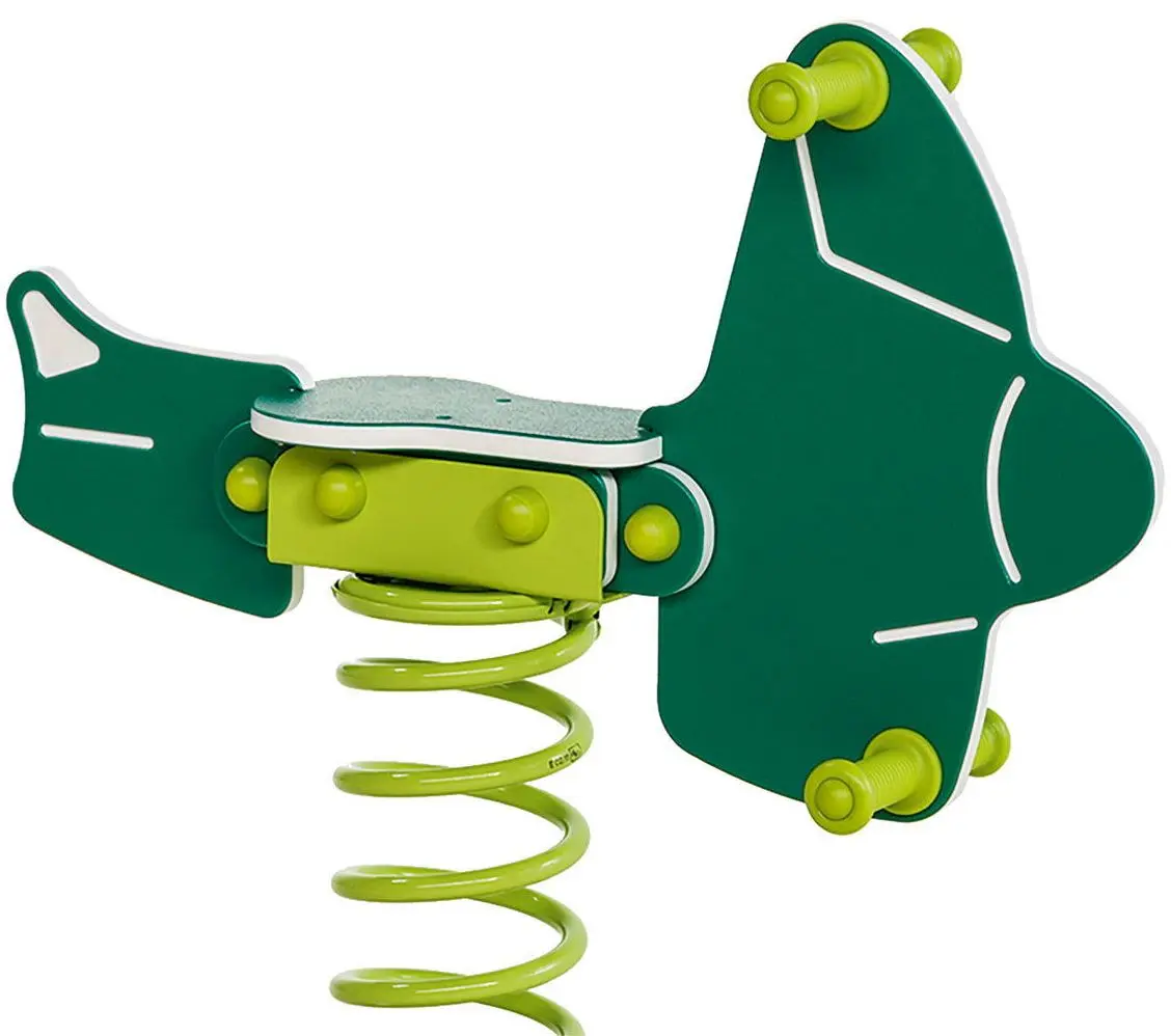 Balansoar pe arc Playpark Avion (Green/Light Green)