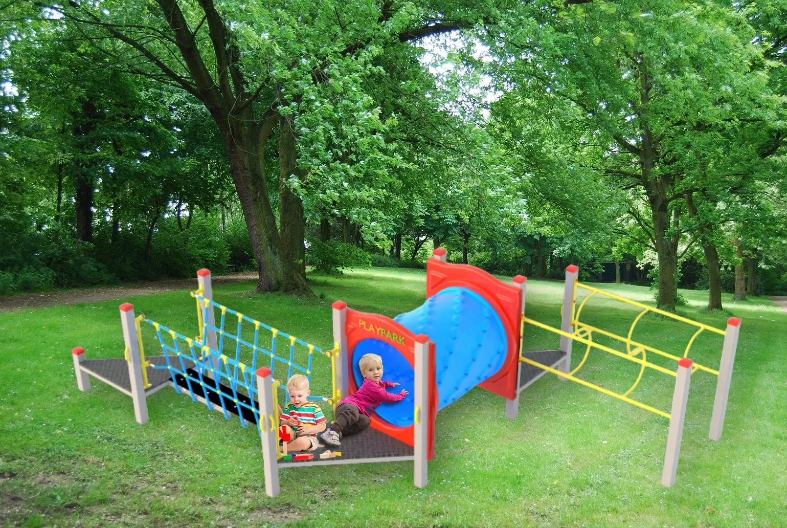 Полоса препятствий PlayPark DS-04 (Multicolour)