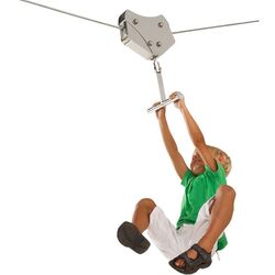 Канатная дорога PlayPark Profi 118 (Black/Yellow) Thumb