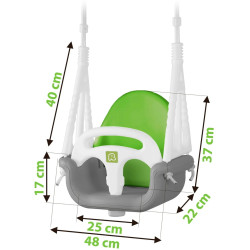 Качели 3в1 Ricokids 770001 (Green/Grey) Thumb