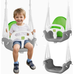 Качели 3в1 Ricokids 770001 (Green/Grey) Thumb