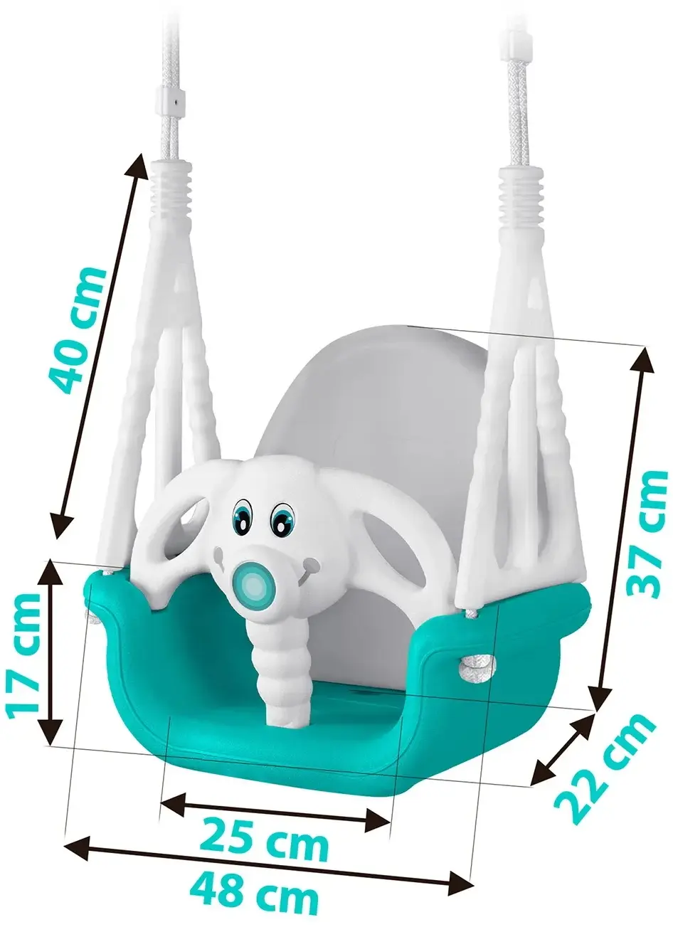 Качели 3в1 Ricokids 770201 (White/Blue) - 3