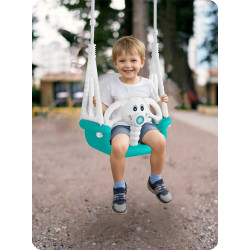 Качели 3в1 Ricokids 770201 (White/Blue) Thumb