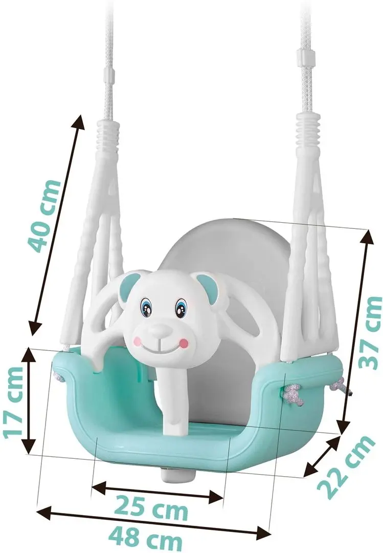 Leagan RicoKids Bear (Turquoise)