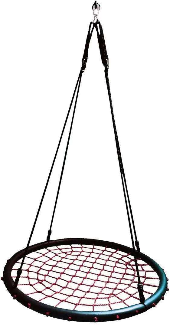 Качели-гнездо Saska Garden 1032061 (Black/Red) - 2