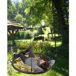Качели-гнездо Saska Garden 1032061 (Black/Red) Thumb