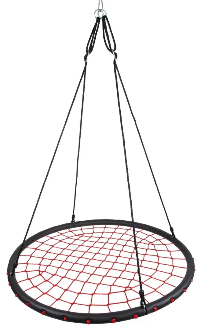 Качели-гнездо Saska Garden 1032061 (Black/Red)