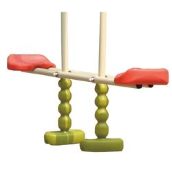 Качели Saska Garden 1013848 (Brown/Red/Green) Thumb