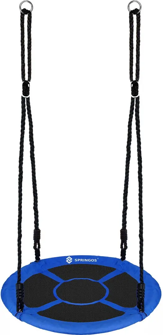 Leagăn-cuib Springos NS024 (Black/Blue)