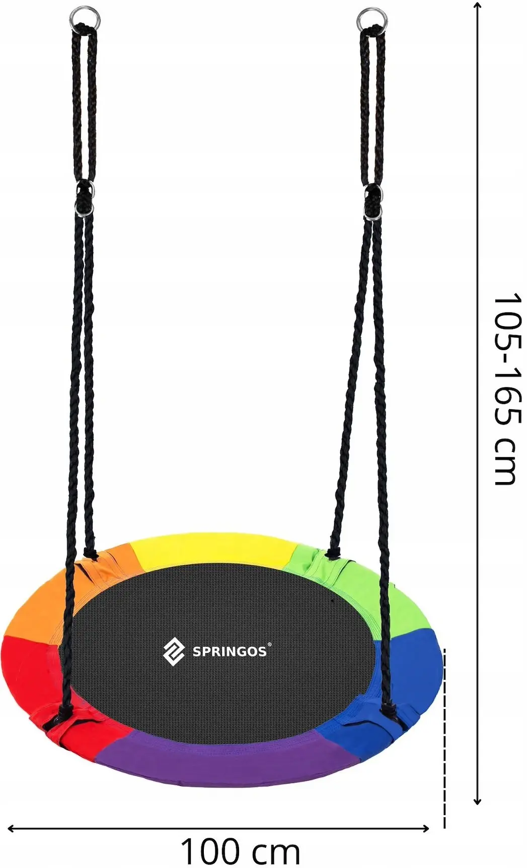 Качели-гнездо Springos NS028 (Multicolor) - 4