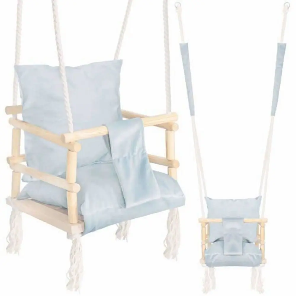 Качели Springos HS04 (Beige/Blue) - 7