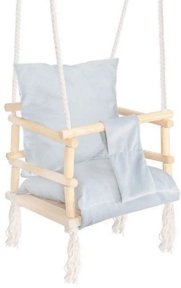 Качели Springos HS04 (Beige/Blue) - 8