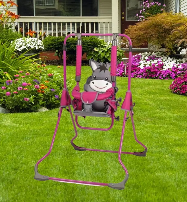 Качели Tako HBU Wild Animals (Pink/Grey) - 3