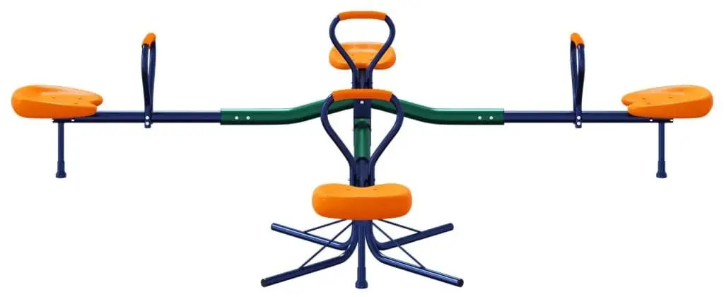 Детская карусель VidaXL 4010560 (Orange/Blue) - 2