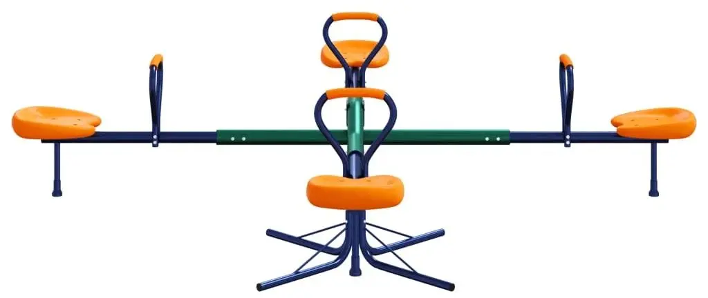 Детская карусель VidaXL 4010560 (Orange/Blue) - 3