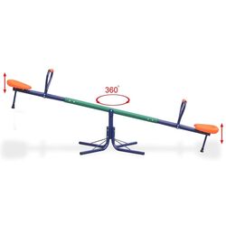 Качалка VidaXL 91363 (Orange/Blue) Thumb