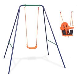 Leagan 2in1 VidaXL 91362 (Blue/Orange)