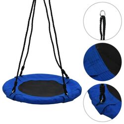 Leagan cuib VidaXL 91809 (Blue) Thumb