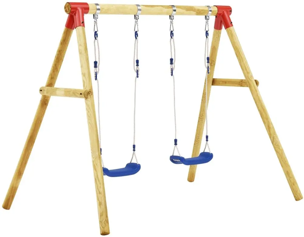 Leagan VidaXL 279062 (Natural/Blue) - 2