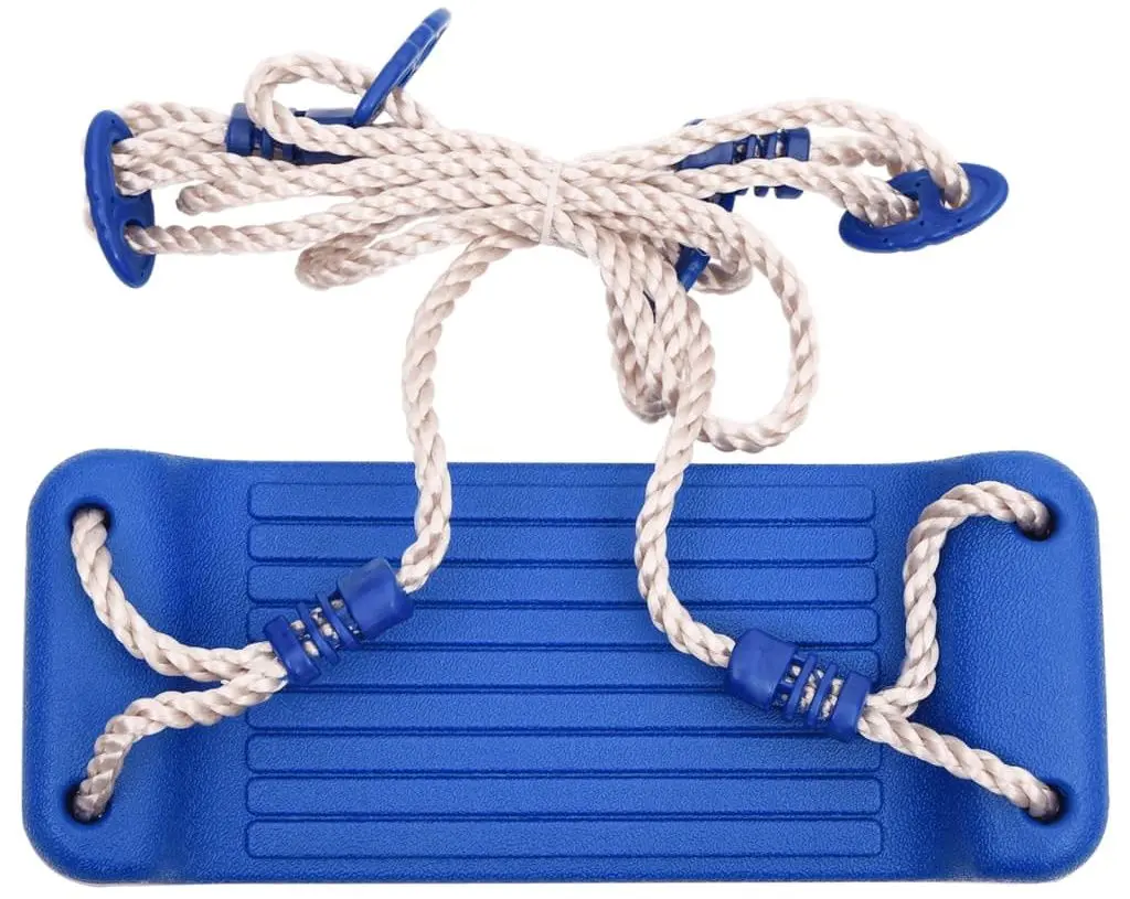 Качели VidaXL 92306 (Natural/Blue)