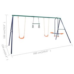 Качели VidaXL 92315 (Multicolor) Thumb