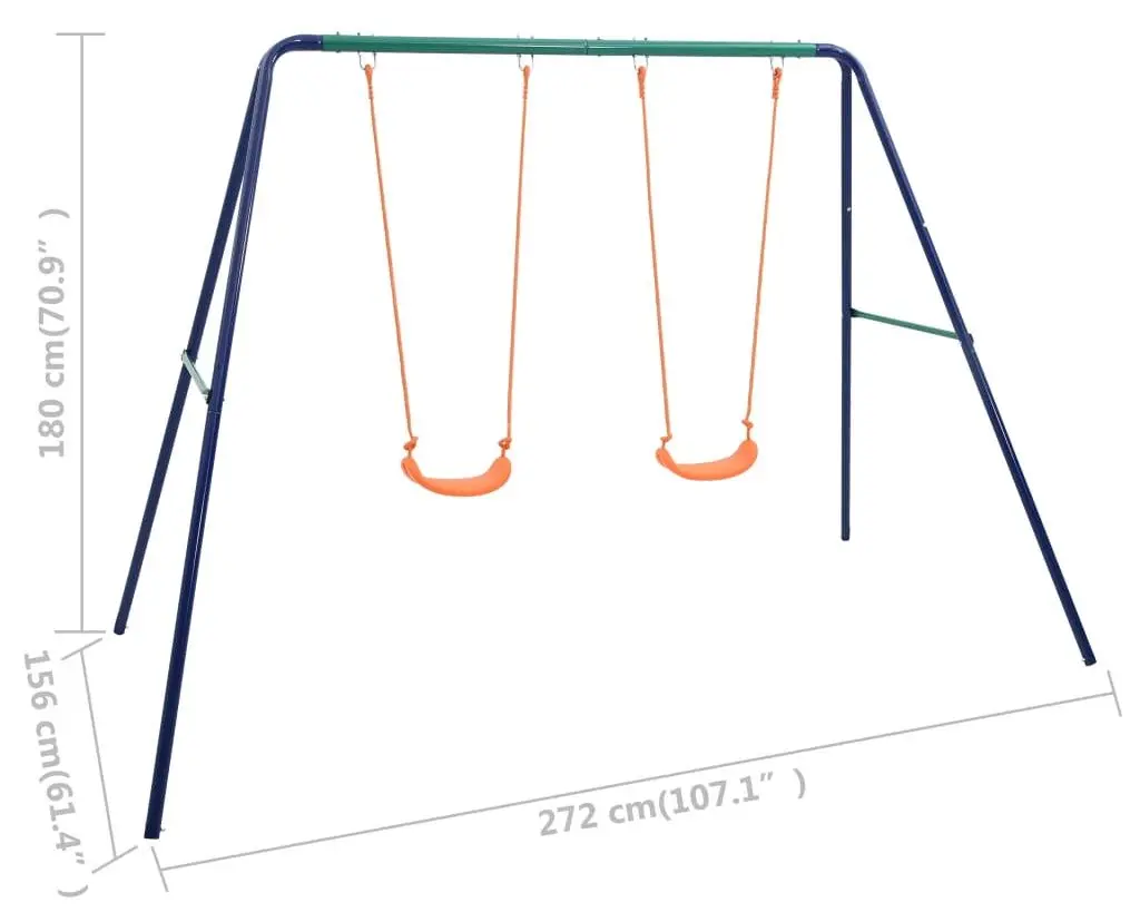 Leagan VidaXL 92318 (Multicolor) - 4