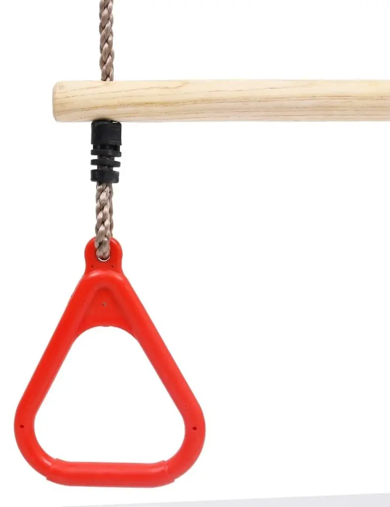 Качели VidaXL 93153 (Wood/Red) - 3