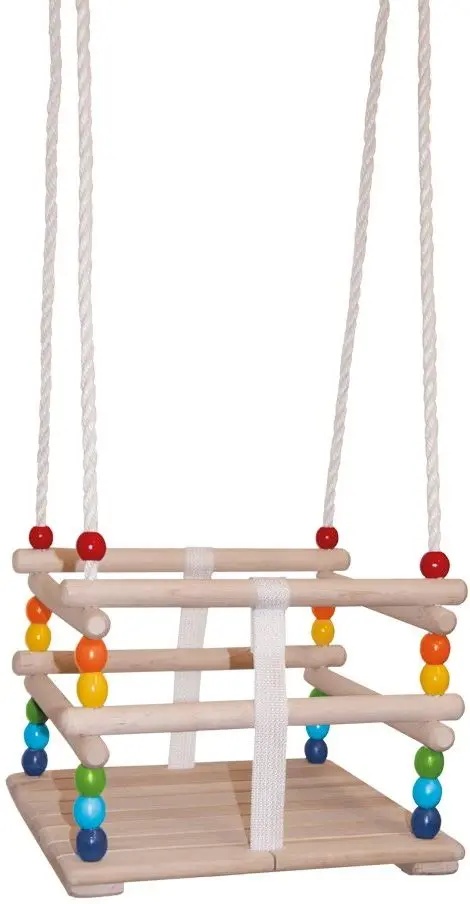 Leagăn Woodyland Natural (Wood/Multicolor)