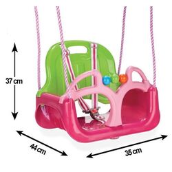 Качели 3в1 Woopie 28590 (Green/Pink) Thumb